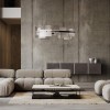 SOSPENSIONE 748/S100 3000K SAT.+TEAK /BS 