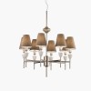 SOSPENSIONE 8162/8  TEAK/B./NK P.TORTORA Giuno : 8162/8 : 1
